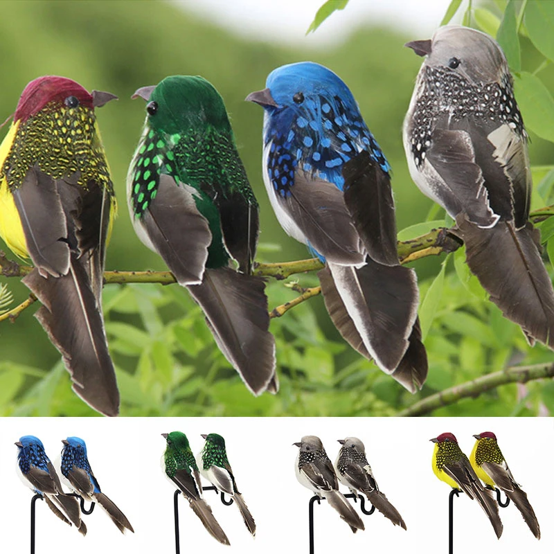 Fake Craft Mini Birds Foam Feather Iron Clip Material Artificial Kids Wedding Gardening Simulation Aanimal Decoration Accessory 
Fake Craft Mini Birds Foam Feather Iron Clip Material Artificial Kids Wedding Gardening Simulation Aanimal Decoration Accessory