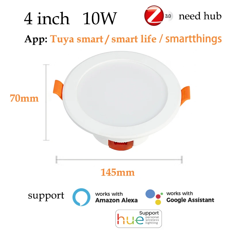 Новый светильник zigbee, встраиваемая лампа RGB + холодный теплый свет с регулируемой яркостью, работает с smartthings tuya smart life alexa yandex Alice
Новый светильник zigbee, встраиваемая лампа RGB + холодный теплый свет с регулируемой яркостью, работает с smartthings tuya smart life alexa yandex Alice