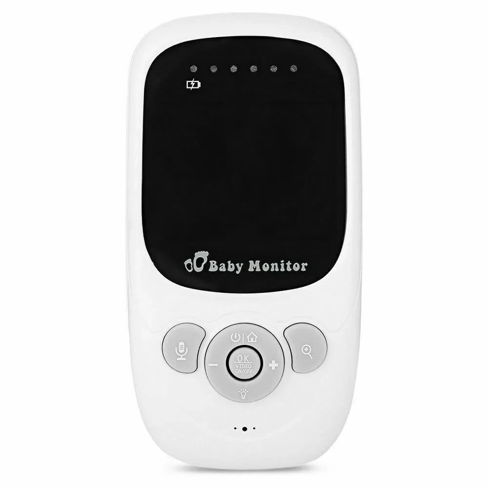 Video Baby Monitor with Remote Camera Pan-Tilt-Zoom 2.4'' Color LCD Screen Infrared Night Vision Temperature Display
Video Baby Monitor with Remote Camera Pan-Tilt-Zoom 2.4'' Color LCD Screen Infrared Night Vision Temperature Display