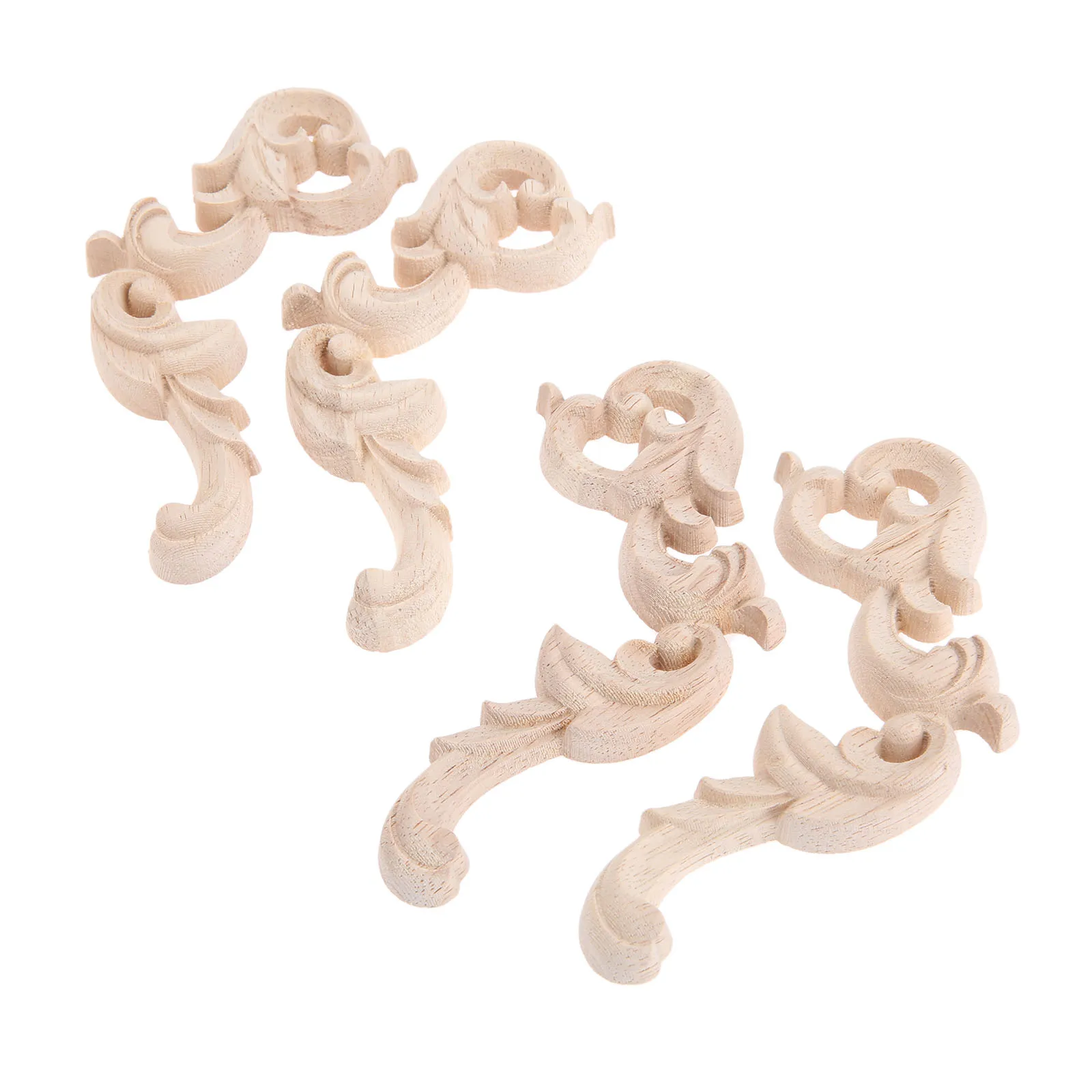 4/2 Pcs Wooden Carved Appliques Onlay 12*8cm Carvings Decal for Headboard Door Bed Wall Cabinet Dresser Furniture Decor Crafts
4/2 Pcs Wooden Carved Appliques Onlay 12*8cm Carvings Decal for Headboard Door Bed Wall Cabinet Dresser Furniture Decor Crafts