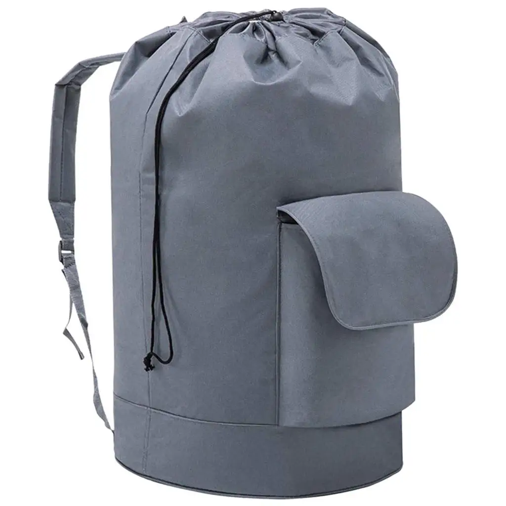 Folding Laundry Bag Laundry Backpack Bag with Straps 600D Oxford Cloth Tearing-resisting Top Drawstring Design for Apartments
Folding Laundry Bag Laundry Backpack Bag with Straps 600D Oxford Cloth Tearing-resisting Top Drawstring Design for Apartments