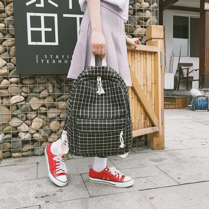 Женский рюкзак в японском стиле Элегантные замшевые рюкзаки школьные сумки для