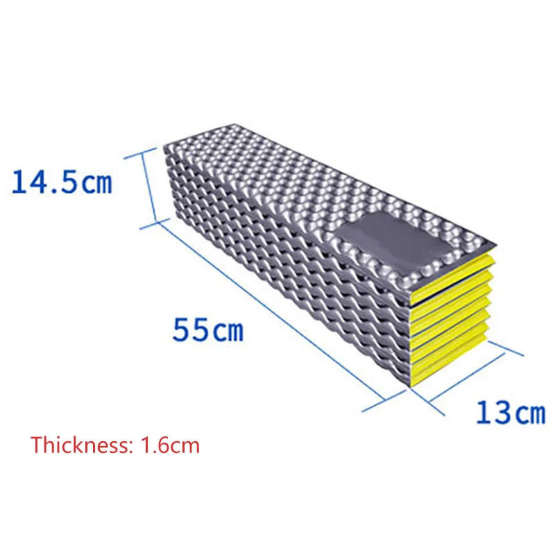 Aluminum Foil Egg Nest Single Waterproof Pad Camping Picnic Pad Sleeping Mat In Tents Outdoor Supplies Camping Equipment
Aluminum Foil Egg Nest Single Waterproof Pad Camping Picnic Pad Sleeping Mat In Tents Outdoor Supplies Camping Equipment