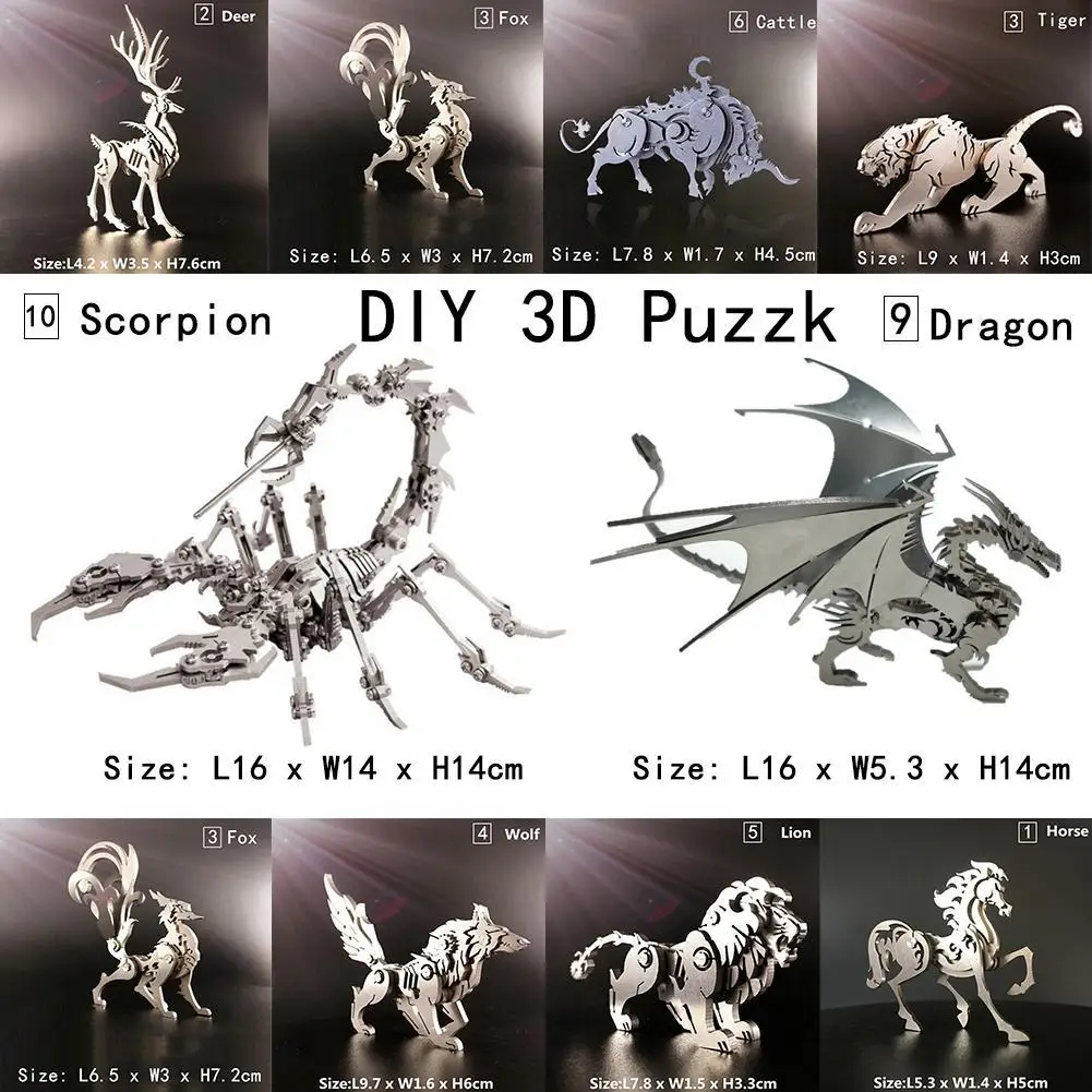 Jigsaw Puzzle 3D Metal Puzzle Model Adult puzzle Model Toy Kit education Puzzle Manual DIY model Decorative Collection Gift
Jigsaw Puzzle 3D Metal Puzzle Model Adult puzzle Model Toy Kit education Puzzle Manual DIY model Decorative Collection Gift