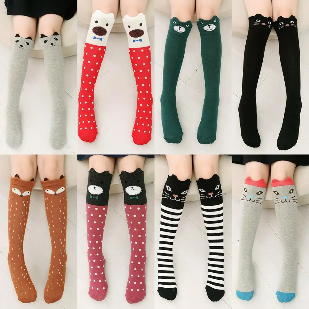 1 Pair Fashion Kid Girl Stockings Fox Bear Stripe Thigh High Over The Knee Stockings Cotton Long Stockings For 3 - 8Y
1 Pair Fashion Kid Girl Stockings Fox Bear Stripe Thigh High Over The Knee Stockings Cotton Long Stockings For 3 - 8Y