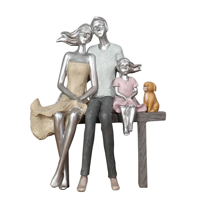 Nordic Warm Family Valentine's Day Wedding Gift Modern TV Cabinet Happy Family Living Room Home Decoration Sculpture
Nordic Warm Family Valentine's Day Wedding Gift Modern TV Cabinet Happy Family Living Room Home Decoration Sculpture