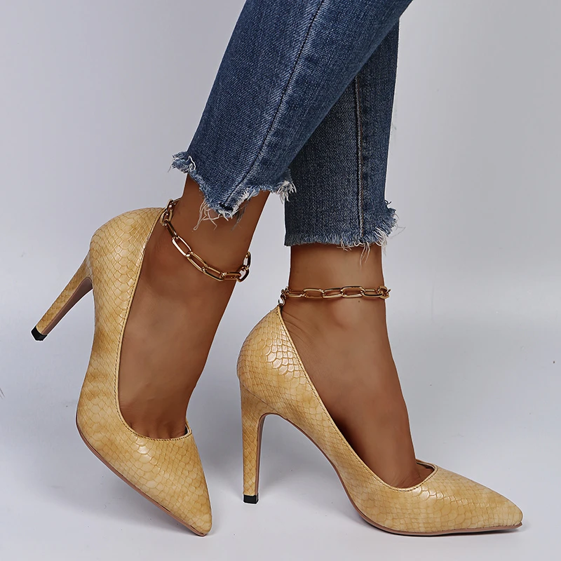 2021 Spring and Summer New Fashion Solid Color Women's Single Shoes Temperament Black High-Heeled Shoes Women
2021 Spring and Summer New Fashion Solid Color Women's Single Shoes Temperament Black High-Heeled Shoes Women