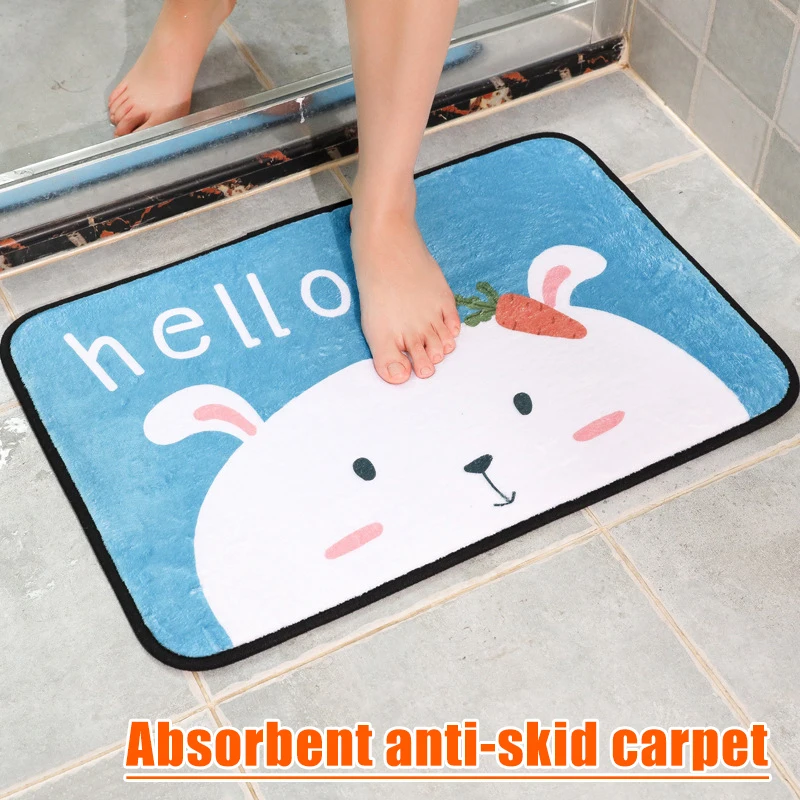 Cute Carpet Floor Mat Doormat Anti-slip Super Absorbent Cartoon for Home Kitchen Bathroom Living Room Decor ковер в гостинную
Cute Carpet Floor Mat Doormat Anti-slip Super Absorbent Cartoon for Home Kitchen Bathroom Living Room Decor ковер в гостинную