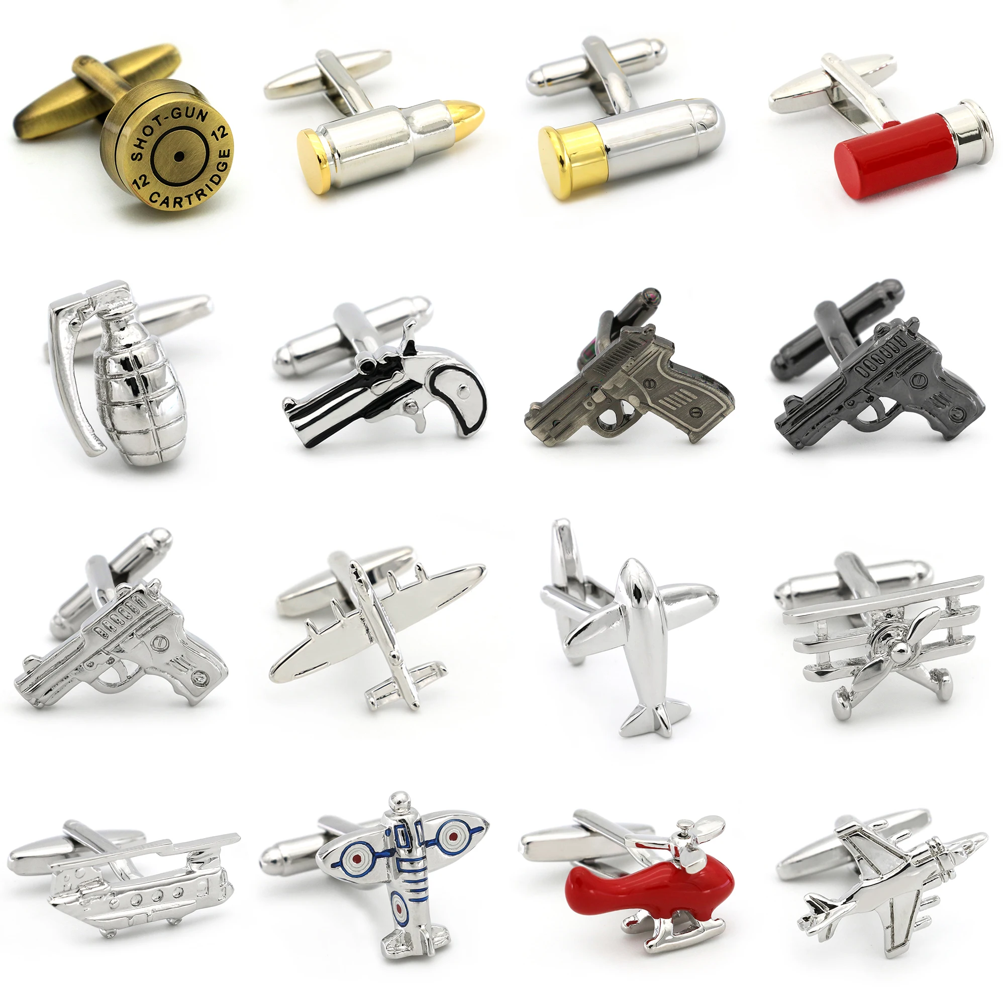 New Design Factory Price Retail Men's Cufflinks Copper Material Silver Colour Bullet Design Enamel Cuff Links Free Shipping
New Design Factory Price Retail Men's Cufflinks Copper Material Silver Colour Bullet Design Enamel Cuff Links Free Shipping