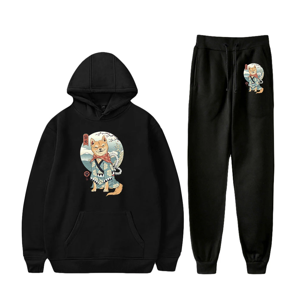 Japanese Fashion printing Sweatshirt Two Piece Set Long Sleeve Hoodies+Jogger Pants Harajuku Streetwear Unisex Sets Plus Size
Japanese Fashion printing Sweatshirt Two Piece Set Long Sleeve Hoodies+Jogger Pants Harajuku Streetwear Unisex Sets Plus Size