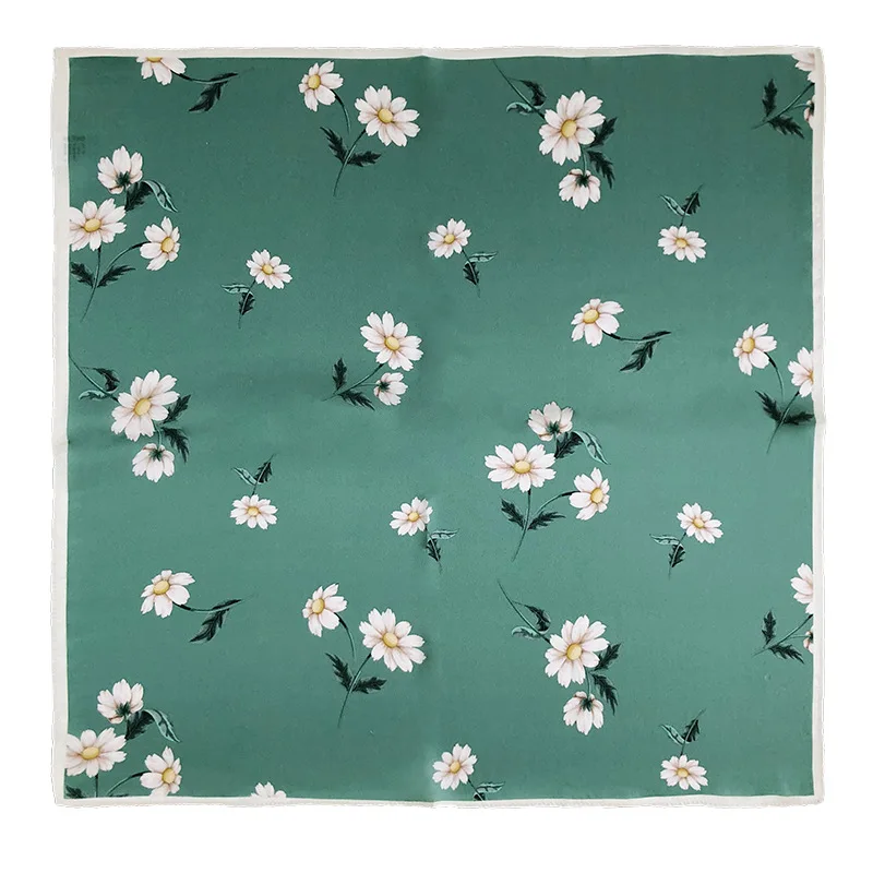 2021 Fashion 100% Silk Satin Hair Scarf Women Handkerchief Printed Female Square Head Bandana hijab Design Foulard Neckerchief
2021 Fashion 100% Silk Satin Hair Scarf Women Handkerchief Printed Female Square Head Bandana hijab Design Foulard Neckerchief