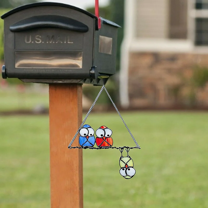 Suncatcher Metal Wind Chimes Birds Decoration Ornament Animals Stained Crafts Window Hanging Bird Decorations Home Decor
Suncatcher Metal Wind Chimes Birds Decoration Ornament Animals Stained Crafts Window Hanging Bird Decorations Home Decor