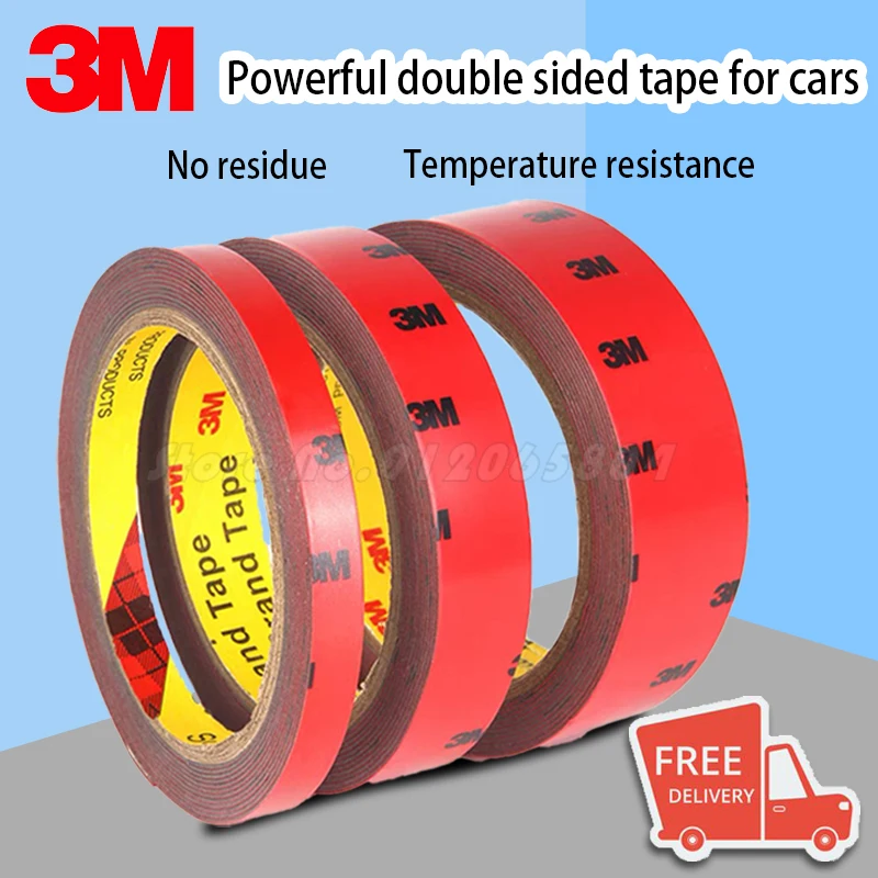 3M Car Special Double Sided Tape 3M 5608 VHB Gray Strong Acrylic Foam Waterproof Tape 0.8mm Thickness Adhesive Home Decoration 
3M Car Special Double Sided Tape 3M 5608 VHB Gray Strong Acrylic Foam Waterproof Tape 0.8mm Thickness Adhesive Home Decoration