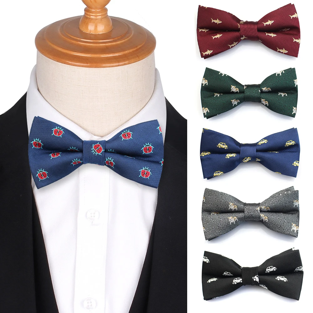 Cartoon Bow Ties For Men Women Polyester Animal Bowties Cravats Adjustable Casual Bowtie For Wedding Party Groom Tie Butterfly 
Cartoon Bow Ties For Men Women Polyester Animal Bowties Cravats Adjustable Casual Bowtie For Wedding Party Groom Tie Butterfly