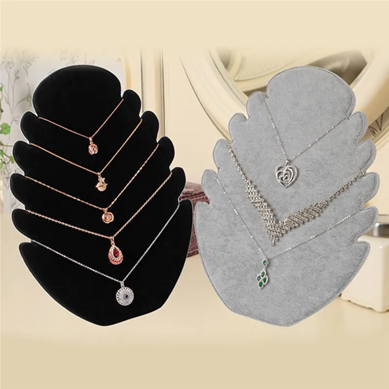 1Pc Jewelry Pendant Necklace Chain Display Holder Stand Velvet Easel Organizer Rack Women Jewelery Multi-functional Storage
1Pc Jewelry Pendant Necklace Chain Display Holder Stand Velvet Easel Organizer Rack Women Jewelery Multi-functional Storage