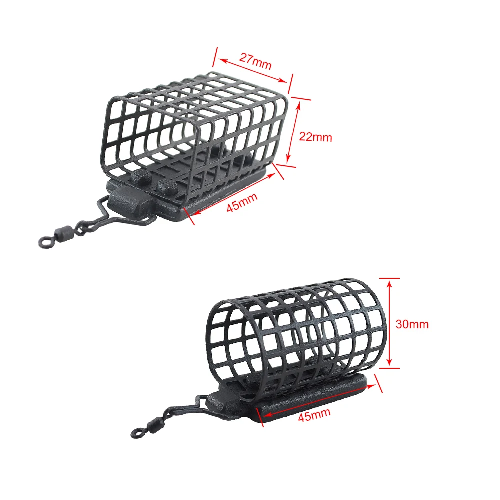 10x Fishing Tackle Feeder Cage Round Square for Carp Coarse Match Barbel Metal Feeders 20g 30g 40g 50g 60g
10x Fishing Tackle Feeder Cage Round Square for Carp Coarse Match Barbel Metal Feeders 20g 30g 40g 50g 60g