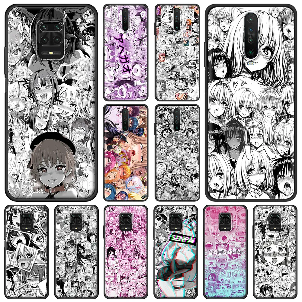 Чехол для телефона с изображением сексуальной девушки кролика из аниме Hentai Xiaomi