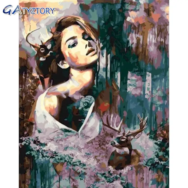 GATYZTORY DIY Painting By Numbers kids Abstract beauty animal paint by numbers for adults picture frames wall photo frame 40x50c
GATYZTORY DIY Painting By Numbers kids Abstract beauty animal paint by numbers for adults picture frames wall photo frame 40x50c