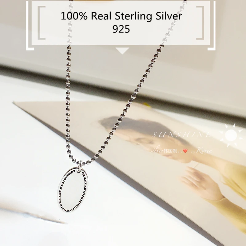 IMVES 100% Real Sterling Silver 925 Jewelry for Women Necklace Vintage Thai Silver Pendant Neck Chains Plata de Ley 925 Collares
IMVES 100% Real Sterling Silver 925 Jewelry for Women Necklace Vintage Thai Silver Pendant Neck Chains Plata de Ley 925 Collares