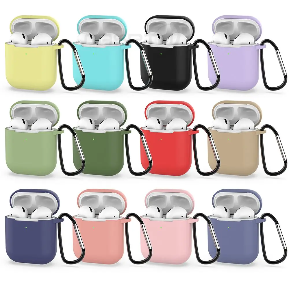 Solid Color Silicone Case For Airpods 2 Wireless Bluetooth Protective Cover For Apple Airpods 2 Charging Box Earphone Case Cover
Solid Color Silicone Case For Airpods 2 Wireless Bluetooth Protective Cover For Apple Airpods 2 Charging Box Earphone Case Cover