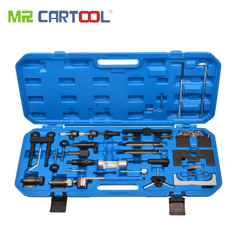 

Сменный ремень для бензиновых и дизельных двигателей MR CARTOOL, набор инструментов для VW Audi Vag, регулировка времени, блокировка, распределитель...