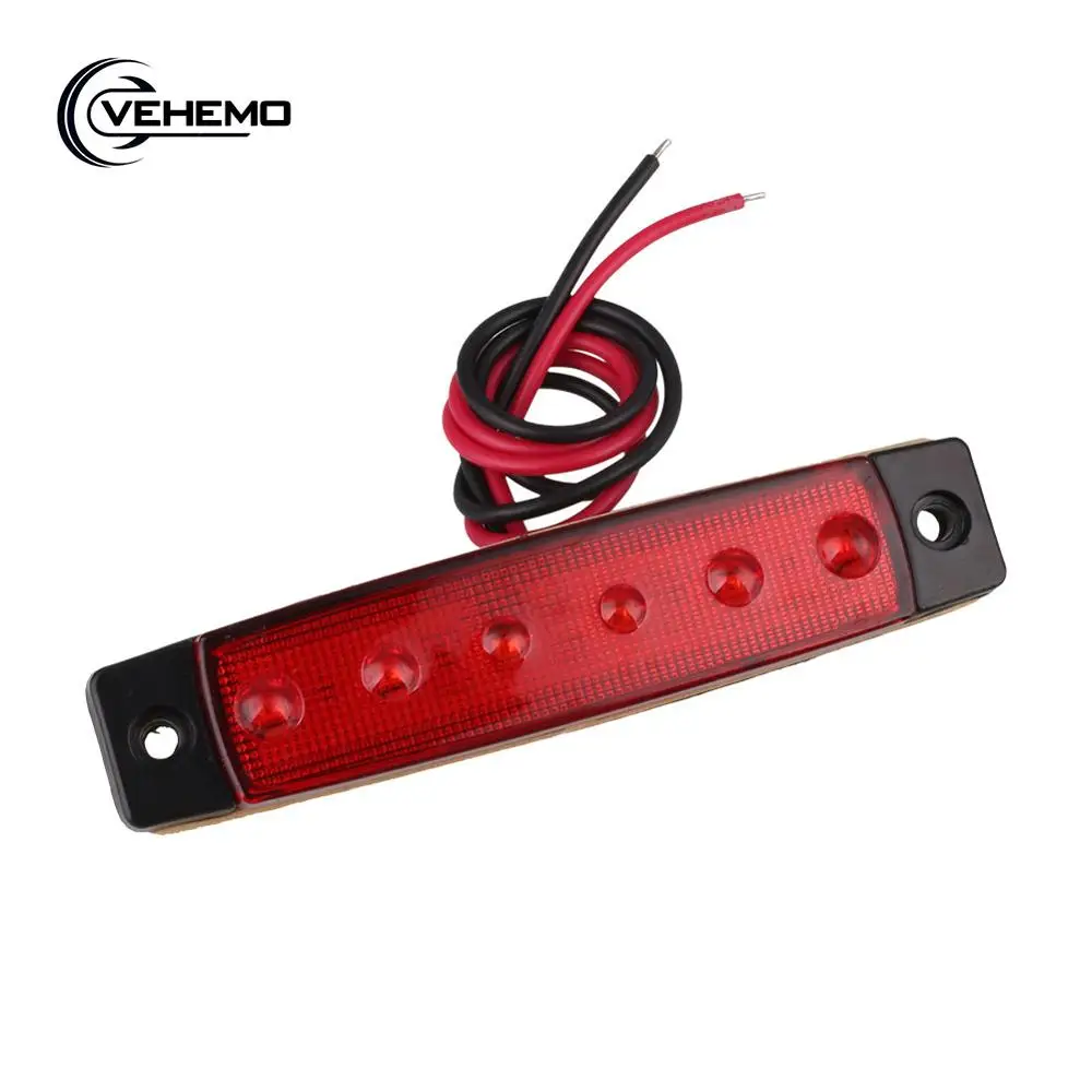 Truck LED 24v Trailer Lights 6led rear tail side marker light taillights red lorry truck led light
Truck LED 24v Trailer Lights 6led rear tail side marker light taillights red lorry truck led light