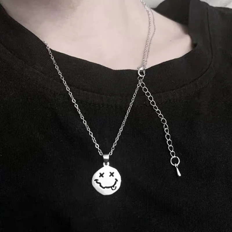 DUOYING Warm Smiley Face Necklace for Women Men Unisex Fashion High Quality Charms Pendant Necklaces Chain Trendy Jewerly Gifts
DUOYING Warm Smiley Face Necklace for Women Men Unisex Fashion High Quality Charms Pendant Necklaces Chain Trendy Jewerly Gifts