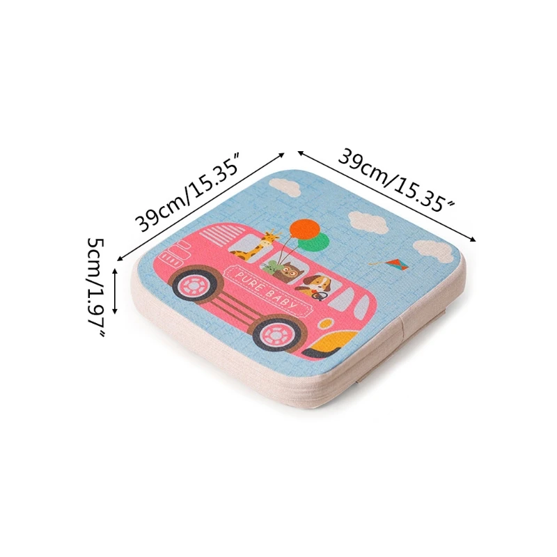 5cm Portable Cartoon High Chair Pad Booster Dining Room Detachable Sponge Increasing Seat Cushion Safety Buckle for Toddler Kids
5cm Portable Cartoon High Chair Pad Booster Dining Room Detachable Sponge Increasing Seat Cushion Safety Buckle for Toddler Kids
