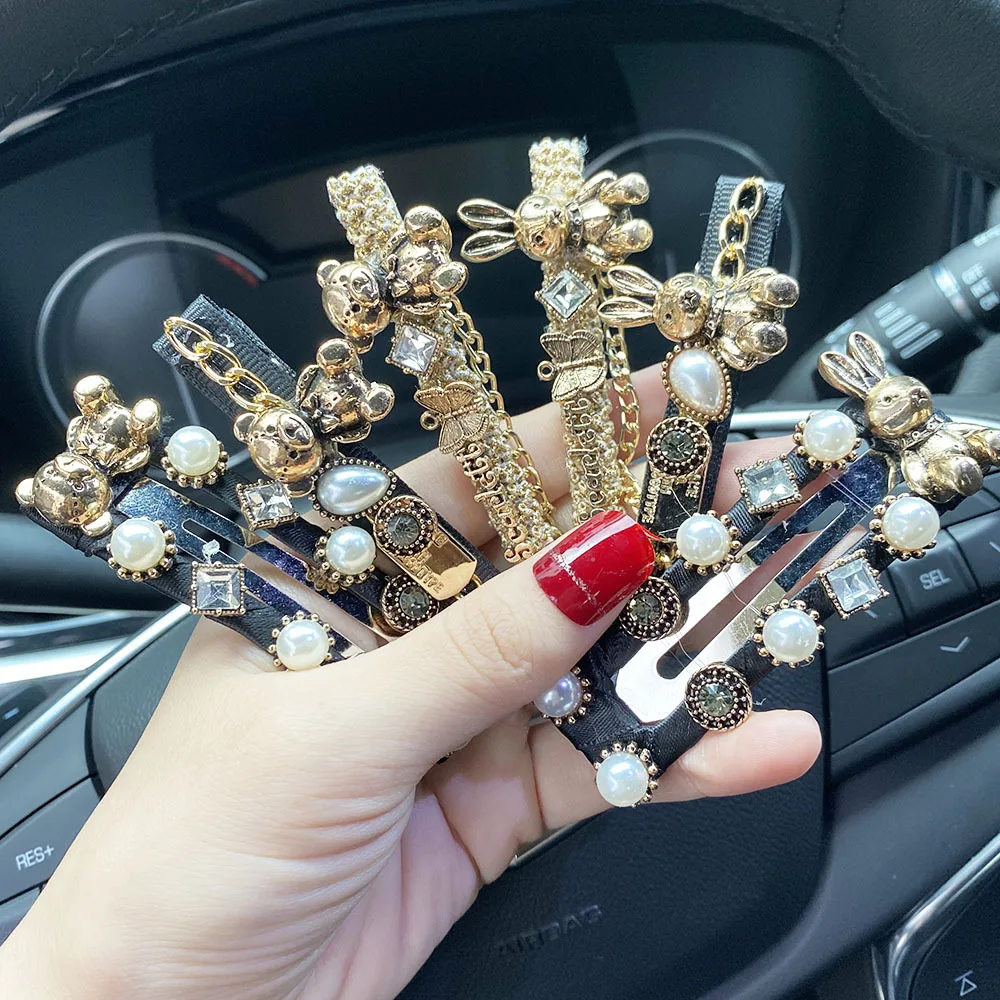 188CM Rabbits Bear Metal Hair Clips Hairpins Spring Clips Vintage Handmade Metal Bear Bunny Hair Accessories Barrette Wholesale
188CM Rabbits Bear Metal Hair Clips Hairpins Spring Clips Vintage Handmade Metal Bear Bunny Hair Accessories Barrette Wholesale