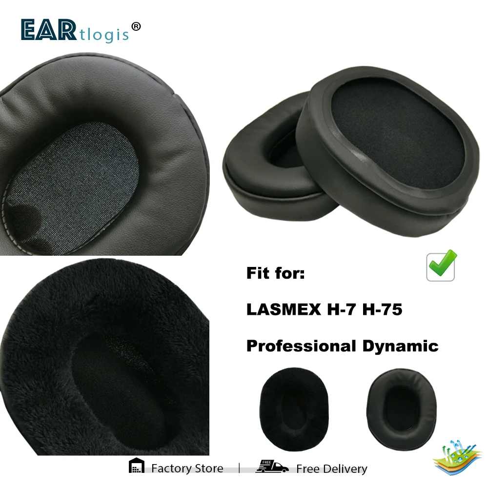 Replacement Ear Pads for LASMEX H-7 H-75 Professional Headset Parts Pad PU Leather Cushion Velvet Earmuff Earphone Sleeve Cover
Replacement Ear Pads for LASMEX H-7 H-75 Professional Headset Parts Pad PU Leather Cushion Velvet Earmuff Earphone Sleeve Cover