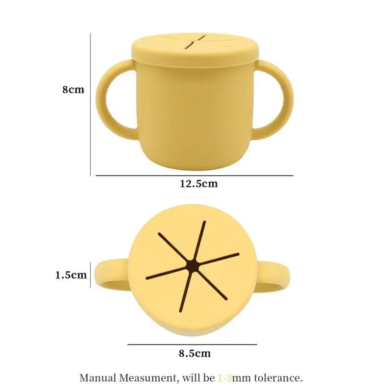 The New Snack Cups Silicone Material Drop-proof And Spill-proof Portable With Binaural Children's Snack Cups Baby Drinking Cups
The New Snack Cups Silicone Material Drop-proof And Spill-proof Portable With Binaural Children's Snack Cups Baby Drinking Cups