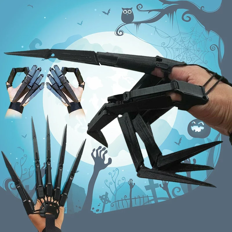 Articulated Finger Gloves Flexible Funny Tricky Flexible Toy Costume Party Ghost Claw Props Hand Model Kid Adult Dress Up Props
Articulated Finger Gloves Flexible Funny Tricky Flexible Toy Costume Party Ghost Claw Props Hand Model Kid Adult Dress Up Props