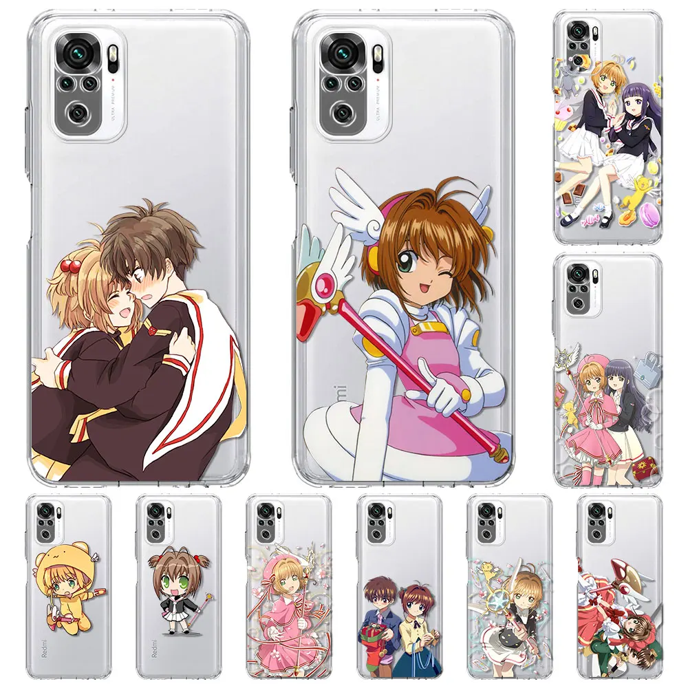 Transparent Capa for Xiaomi Redmi Note 9S 10 8 Pro 9T K40 Clear Soft Case 8T 9A 10S Mobile Phone Cover Card Captor Sakuras Anime
Transparent Capa for Xiaomi Redmi Note 9S 10 8 Pro 9T K40 Clear Soft Case 8T 9A 10S Mobile Phone Cover Card Captor Sakuras Anime