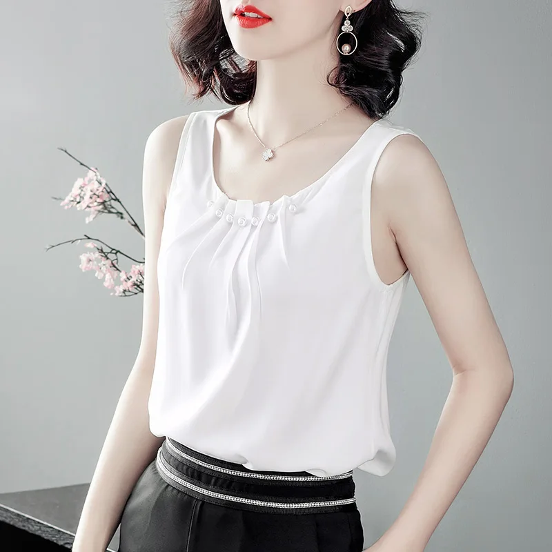 Women Thin Wild Solid Camis Vest Women Tank Tops Female 2021 Summer Sexy Strap Basic Tops Chiffon Sleeveless Camisole
Women Thin Wild Solid Camis Vest Women Tank Tops Female 2021 Summer Sexy Strap Basic Tops Chiffon Sleeveless Camisole