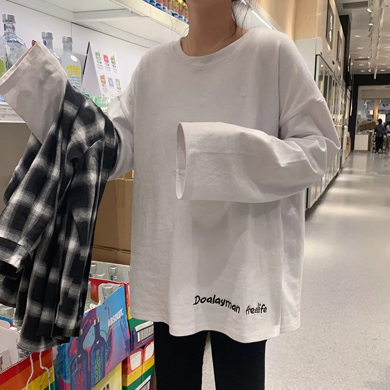 Летние женские свободные модные разделение «Георгиевская лента», черное; Студенческая Женская японский BF женские вечерние весенние Harajuku ф... 
Летние женские свободные модные разделение «Георгиевская лента», черное; Студенческая Женская японский BF женские вечерние весенние Harajuku ф...