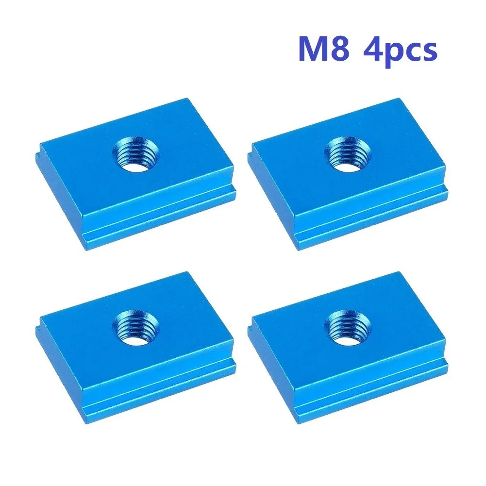 1/4pcs M6/m8 T-track Slider Aluminum Alloy T Slot Nut For Woodworking Tool For T-track Sliding Slot Of 30/45 Type Red/Blue
1/4pcs M6/m8 T-track Slider Aluminum Alloy T Slot Nut For Woodworking Tool For T-track Sliding Slot Of 30/45 Type Red/Blue