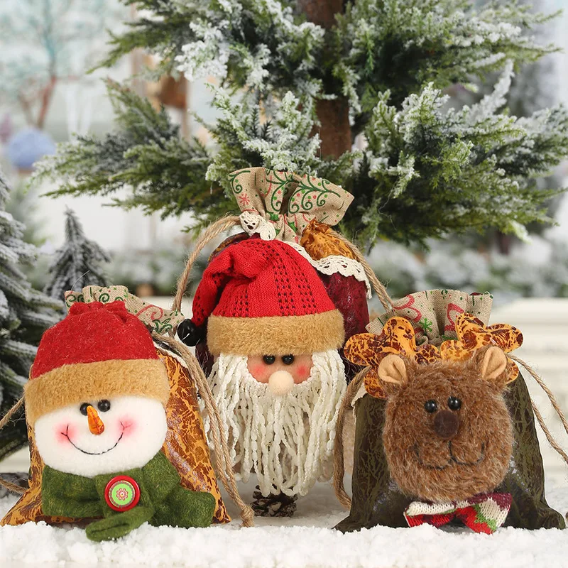 Christmas Decoration Gift candy bag Cartoon Apple Bag Stereoscopic Santa Claus рождественская сумка bolsos navideñosクリスマスギフト
Christmas Decoration Gift candy bag Cartoon Apple Bag Stereoscopic Santa Claus рождественская сумка bolsos navideñosクリスマスギフト