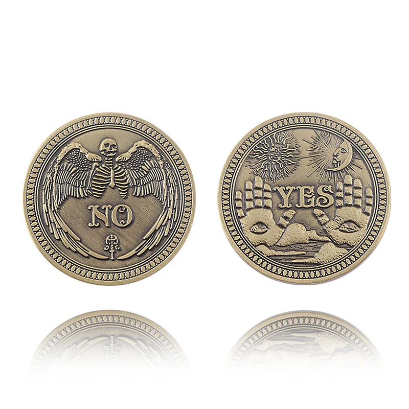 1PC Bronze Yes No Commemorative Coin Souvenir Challenge Collectible Coins Collection Art Craft Gifts Drop Shipping
1PC Bronze Yes No Commemorative Coin Souvenir Challenge Collectible Coins Collection Art Craft Gifts Drop Shipping