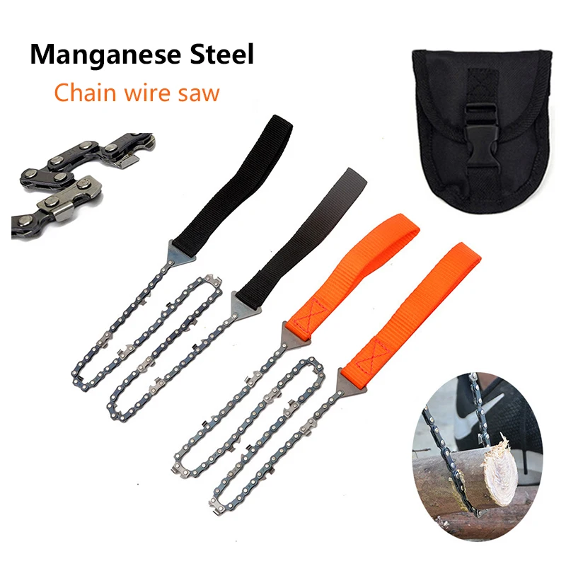 Hand Steel Rope Chain Saw Field Mountaineering Life-Saving Chain Saw Tool Camping Multi-function Saw Chain Pocket Chain Saw
Hand Steel Rope Chain Saw Field Mountaineering Life-Saving Chain Saw Tool Camping Multi-function Saw Chain Pocket Chain Saw