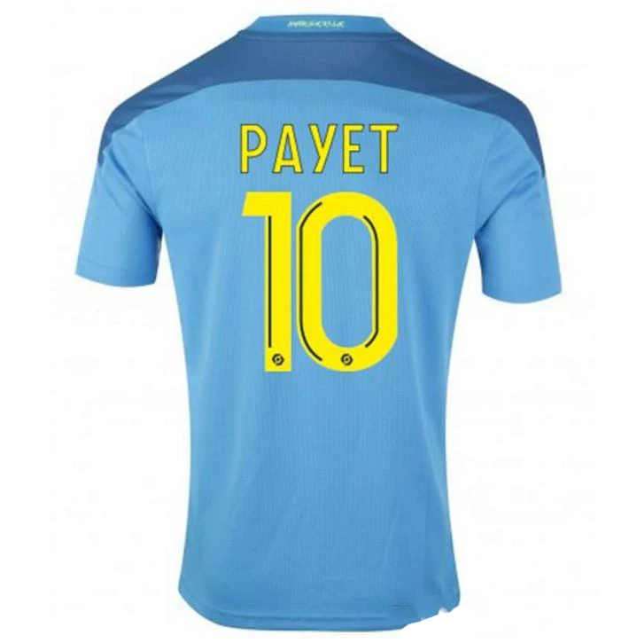 

Olympique de Marseille Soccer jersey PAYET THAUVIN BENEDETTO 2021 Marseille Jersey man woman child home and away football shirt