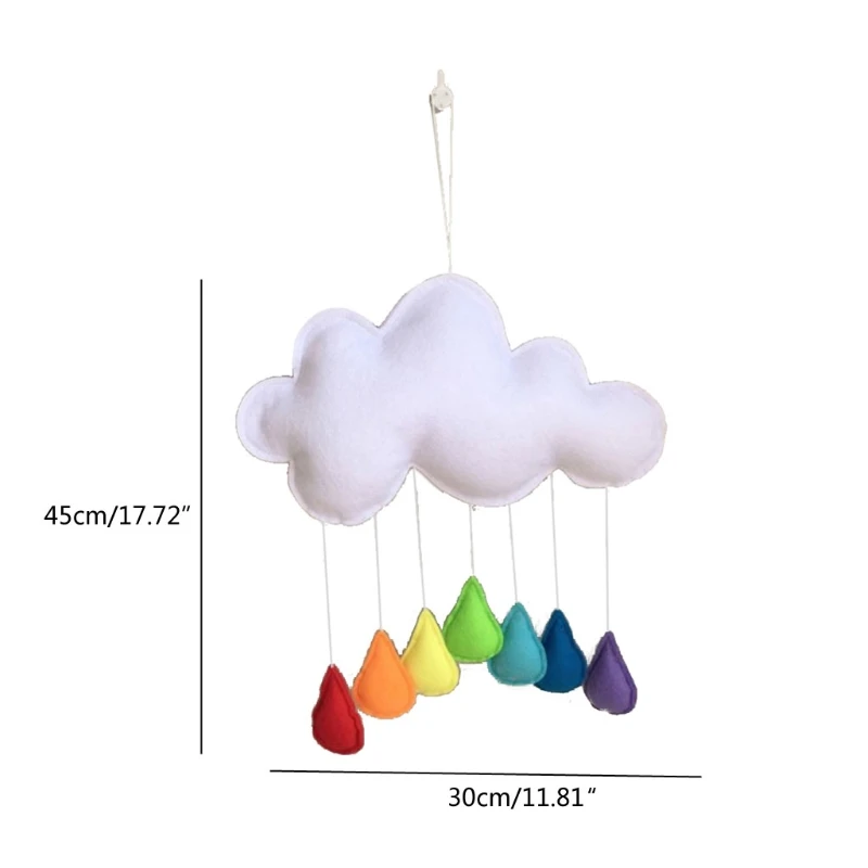 INS Felt Cloud Wall Hanging Ornaments Nordic Baby Bed Kids Room Decoration Nursery Decor Photo Props G99C
INS Felt Cloud Wall Hanging Ornaments Nordic Baby Bed Kids Room Decoration Nursery Decor Photo Props G99C
