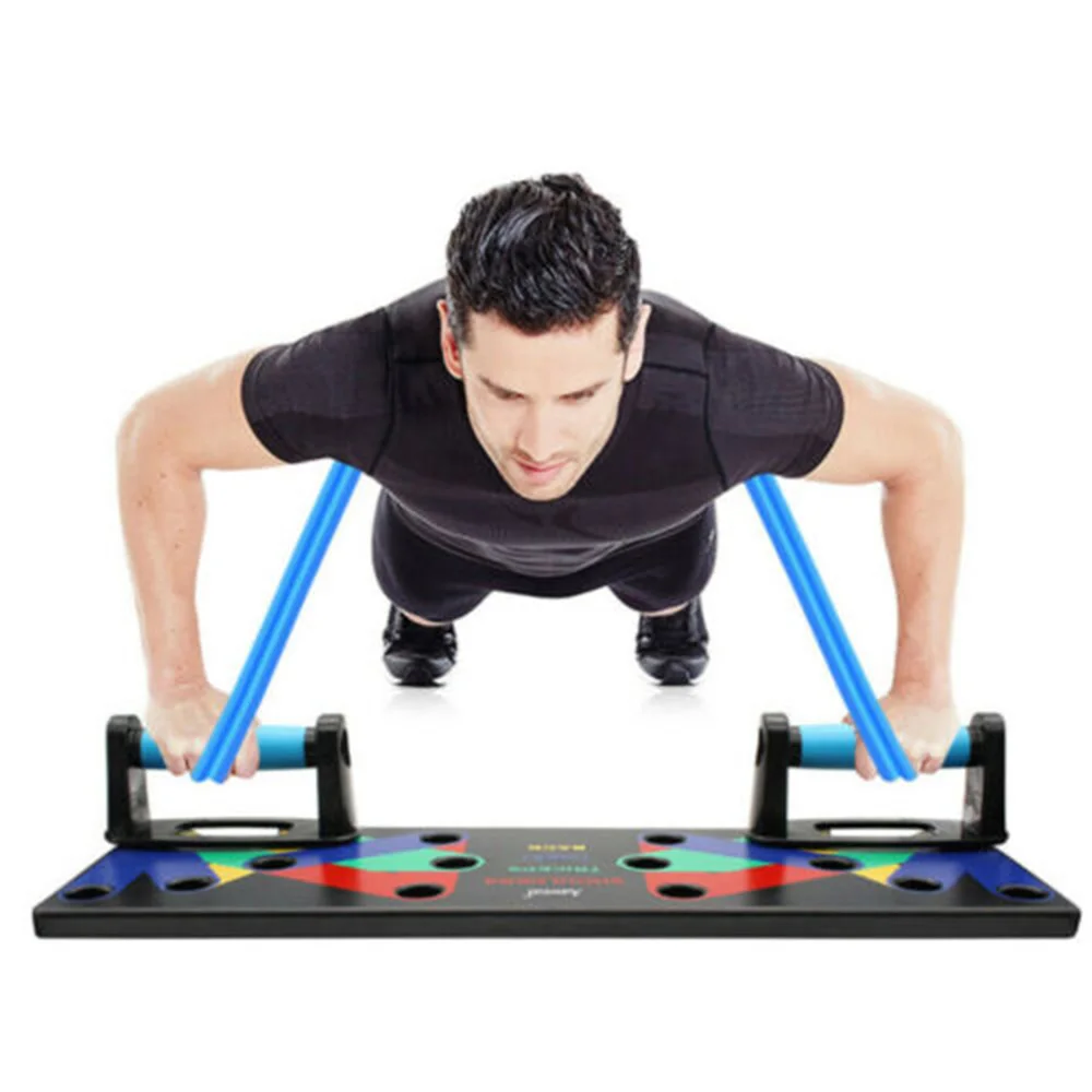 9 in 1 Push Up Rack Board Men Women Comprehensive Fitness Exercise Stands Body Building Training System Sport Home Gym
9 in 1 Push Up Rack Board Men Women Comprehensive Fitness Exercise Stands Body Building Training System Sport Home Gym