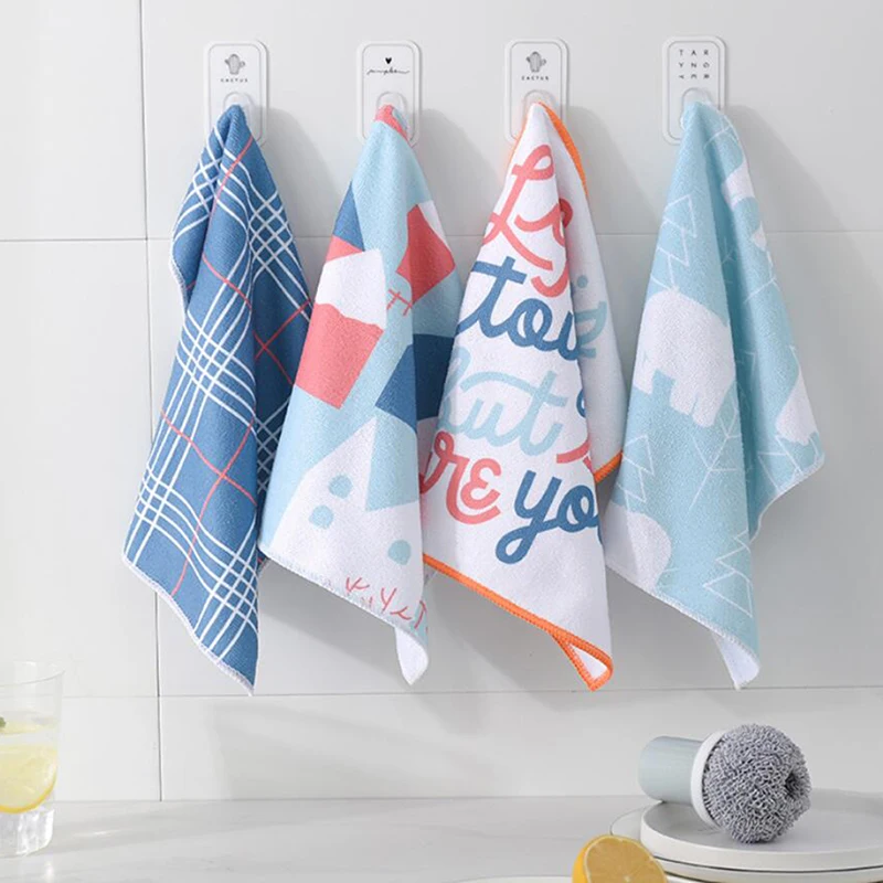 4Pcs/set Soft Polyester kitchen dish Cloth High-efficiency tableware Household Cleaning Towel kichen tools gadgets cosina
4Pcs/set Soft Polyester kitchen dish Cloth High-efficiency tableware Household Cleaning Towel kichen tools gadgets cosina