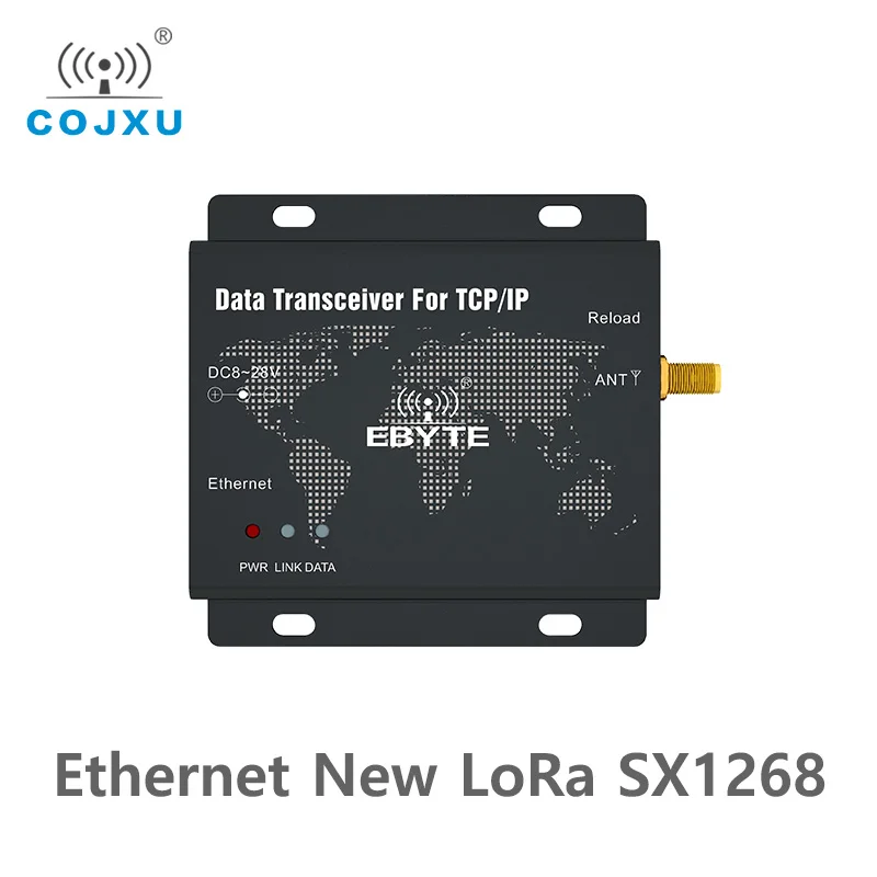 SX1268 E90-DTU(400SL22-ETH) 22dbm LoRa Ethernet Wireless Digital Radio Transceiver Long Distance Transparent Transmission
SX1268 E90-DTU(400SL22-ETH) 22dbm LoRa Ethernet Wireless Digital Radio Transceiver Long Distance Transparent Transmission