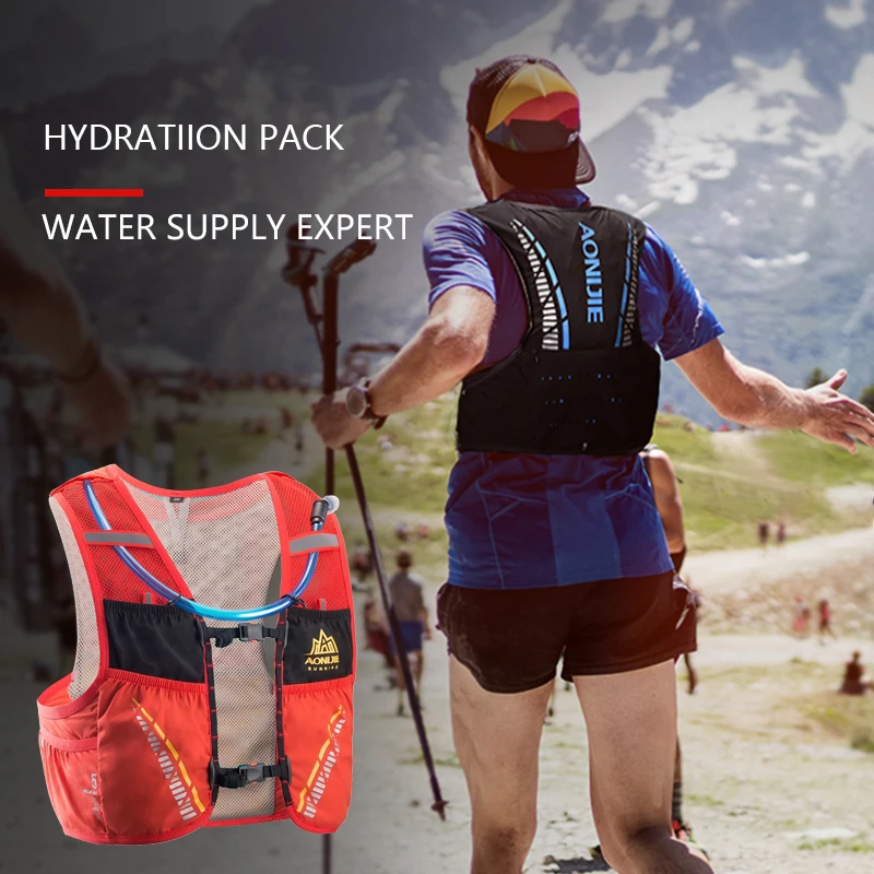 AONIJIE C933 Hydration Pack 420ML 1.5L Rucksack Bag Vest Harness Water Bladder Hiking Camping Running Marathon Race Climbing 5L
AONIJIE C933 Hydration Pack 420ML 1.5L Rucksack Bag Vest Harness Water Bladder Hiking Camping Running Marathon Race Climbing 5L