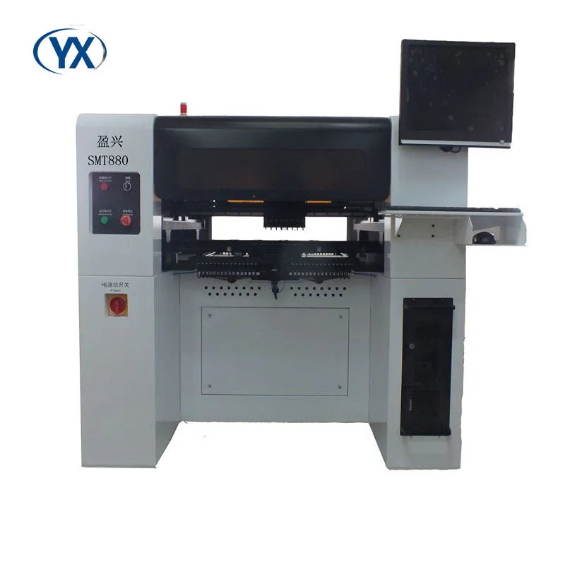 Great Mounting Capacity SMT880 LED Mounting Machine LED SMT Assembly Machine with High-pixel Vision System and Vibrate Feeders
Great Mounting Capacity SMT880 LED Mounting Machine LED SMT Assembly Machine with High-pixel Vision System and Vibrate Feeders