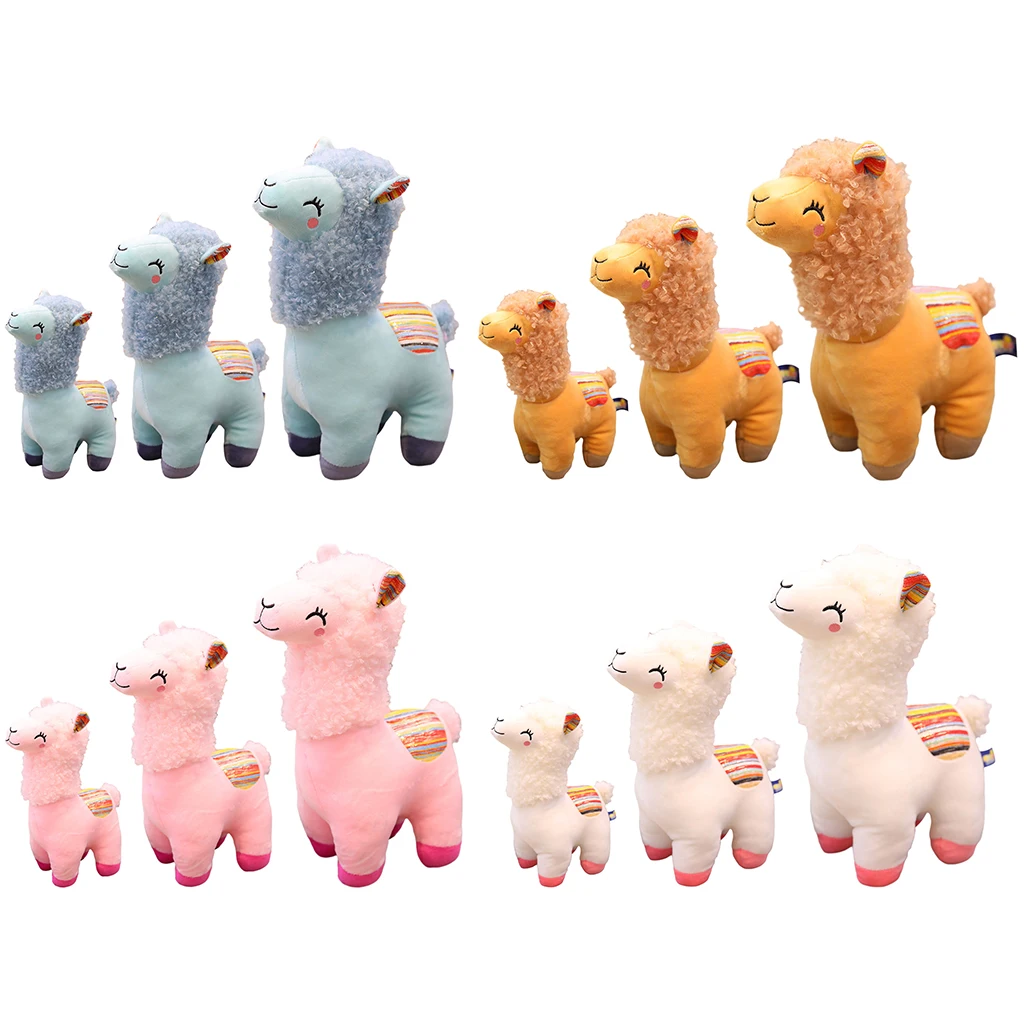 Adorable Alpaca Plush Toy Soft Stuffed Llama Doll Cushion Sofa Decoration Birthday New Years Gift for Kids Adults
Adorable Alpaca Plush Toy Soft Stuffed Llama Doll Cushion Sofa Decoration Birthday New Years Gift for Kids Adults