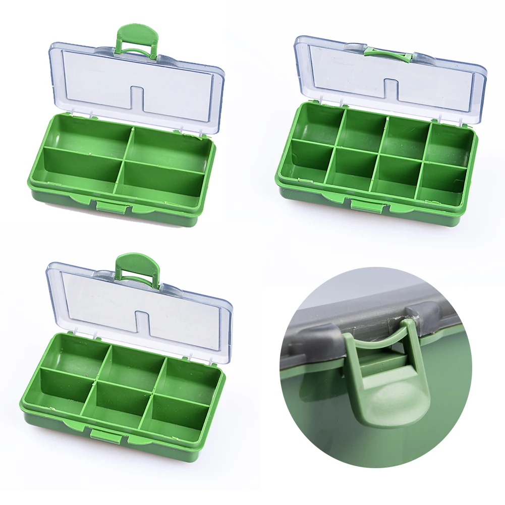 1pcs 4/6/8 Compartment Tackle Box For Sea Coarse Game Fly Fishing Hook Swivel Waterproof Connector Lure Storage Case Pesca Tools
1pcs 4/6/8 Compartment Tackle Box For Sea Coarse Game Fly Fishing Hook Swivel Waterproof Connector Lure Storage Case Pesca Tools