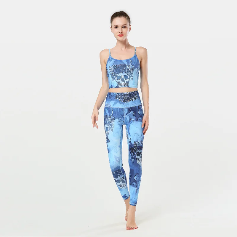 Printed 2-Piece Suit Women's Yoga Clothing Wicking Stretch Fitness Vest Sports Suit Crop Top Leggings Workout Suit Sport Set New
Printed 2-Piece Suit Women's Yoga Clothing Wicking Stretch Fitness Vest Sports Suit Crop Top Leggings Workout Suit Sport Set New