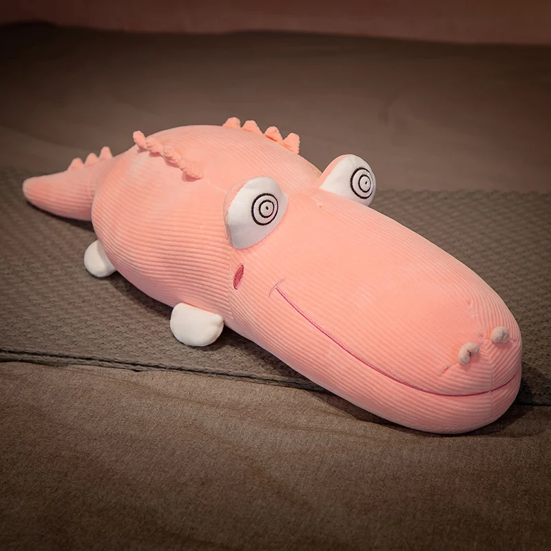

150cm Stuffed Animal Real Life Alligator Plush Toy Simulation Crocodile Dolls Kawaii Ceative Pillow for Children Xmas Gifts